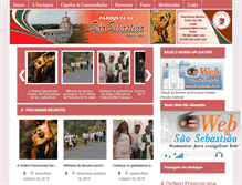 Tablet Screenshot of paroquiadeipu.com.br